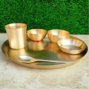 Kansa Thali Dinner Set