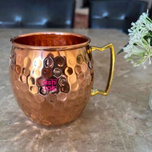 Pure Copper Hammered Mug