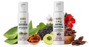 Herbal conditioner (25ml) and Sunscreen SPF 30 (25ml) combo