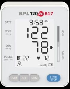 BPL 120/80 B17 digital blood pressure monitor