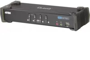 ATEN 4 PORT USB DVI/ Audio KVMP SWITCH