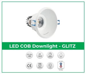 indoor outdoor led cob glitz downlight