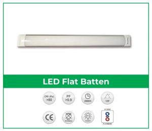 Led Flat Batten Tube Light