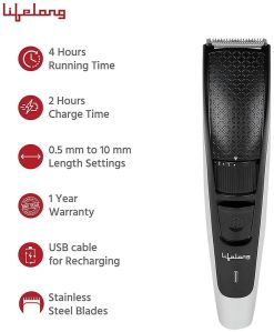 Lifelong Cordless Beard Trimmer