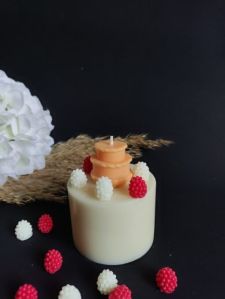 Decorative Pillar Candle Cake