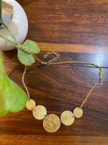 Premium Quality Designer Handmade Brass Neckpiece