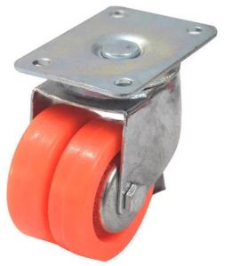 dual wheel casters