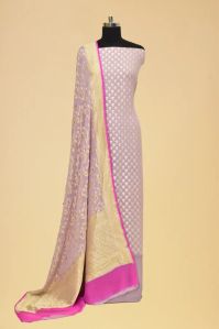 Chiffon Cutwork Suit