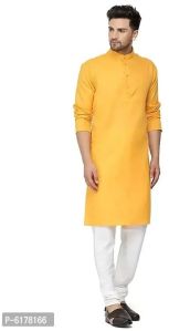 Fancy Yellow Men Kurta