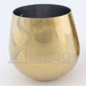 SS GOLD COATED BAR GLASS