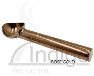 ss rose gold ice cream disher