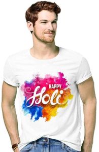 Round Holi T Shirt