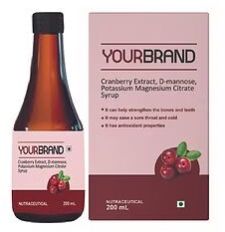 Cranberry Extract, D-mannose, Potassium Magnesium Citrate Syrup