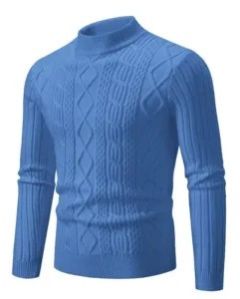 mens flat knits sweater