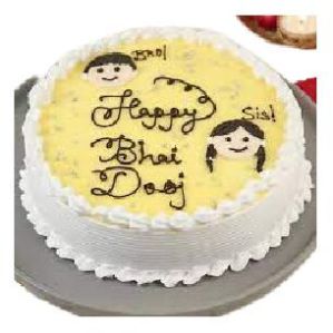 Bhaidooj Theme Cake