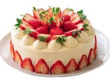 Fresh Strawberry Cake