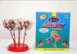 Rainbow lollipop