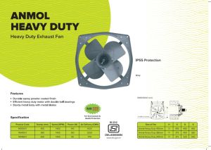 heavy duty exhaust fan