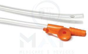 SUCTION CATHETER WITH THUMB CONTROL