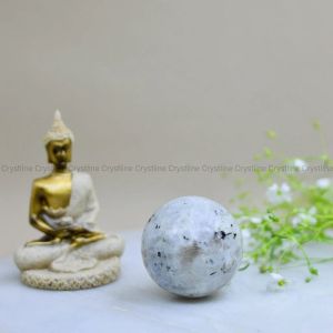 Rainbow Moonstone Sphere Ball