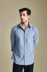 Blue Corduroy Shirt