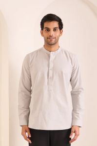 Light Grey Modern Kurta