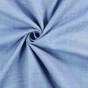 blue mix linen fabric