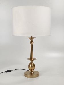 Antique Aluminium Brass Cone Table Lighting Lamp