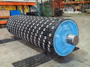 Hot Vulcanized Ceramic Lagging pulley