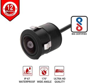 18 Mm LED Round Car Reverse Camera