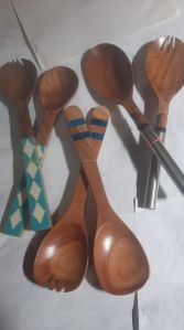 Wooden Spoon And Fork Set