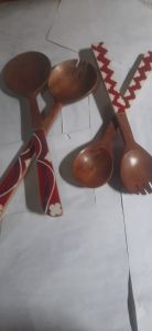 Wooden Spoon And Fork Set