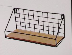 Iron Rectangle Wall Shelf