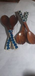 Wooden Spoon and Fork Set