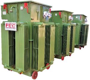 500 KVA OIL COOL THREE PHASE SERVO VOLTAGE STABILIZER