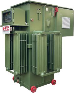 800 Kva Three Phase Servo Voltage Stabilizer Oil Cooled
