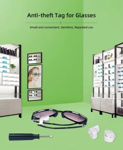 Meez India Optical Hard Tags AM/RF EAS Security Tag for Sunglasses Anti-theft