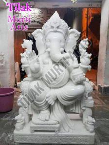 Ganesh Marble Statue