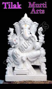 Ganesh Marble Statue