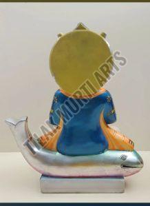 Jhule Lal Marble Statue