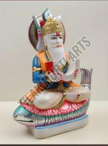 Jhule Lal Marble Statue