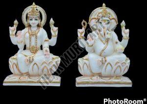 Lakshmi Ganesh Ji Marble Statue