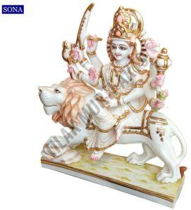 maa durga marble statue religious