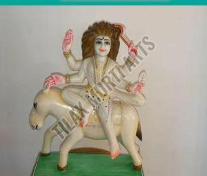 Maa Kalratri Marble Statue