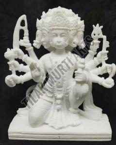 Panchmukhi Hanuman Marble Statue