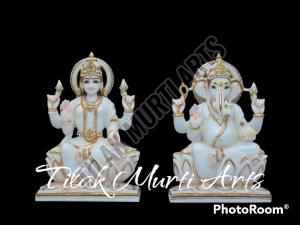 Lakshmi Ganesh Ji Marble Statue