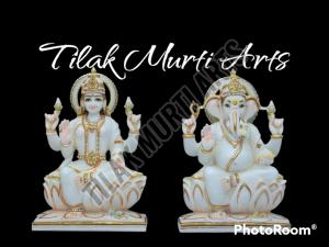 Lakshmi Ganesh Ji Marble Statue