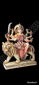 Maa Durga Marble Statue