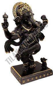 Polished Ganesh god statue marble