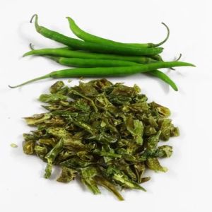 Dehydrated Green Chilli Flakes